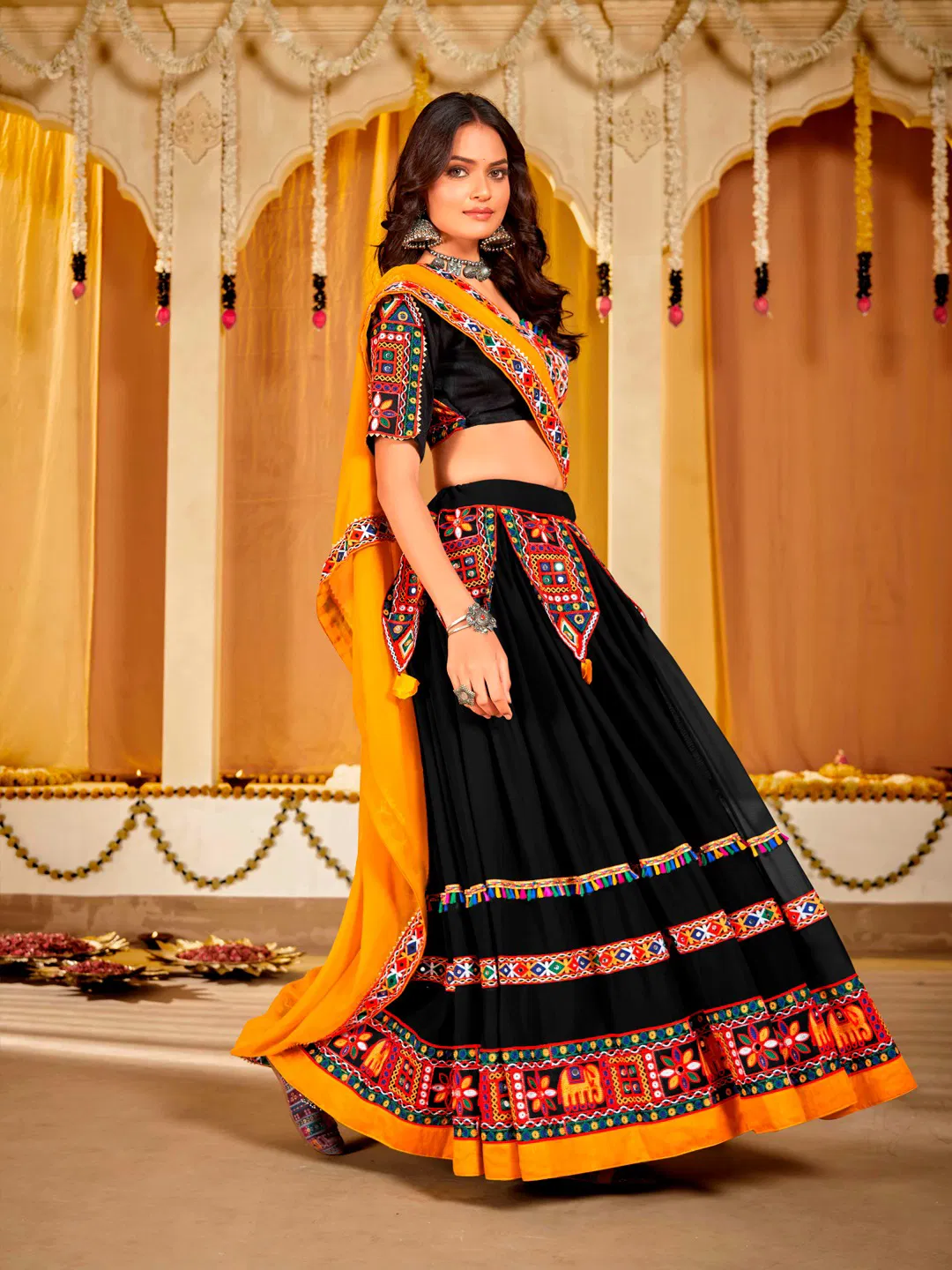 Navratri Special Georgette Lehenga Choli By Nsf Wholesale Clothing Suppliers In India